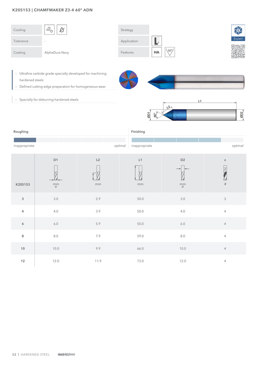 K205153 catalog specifications 1