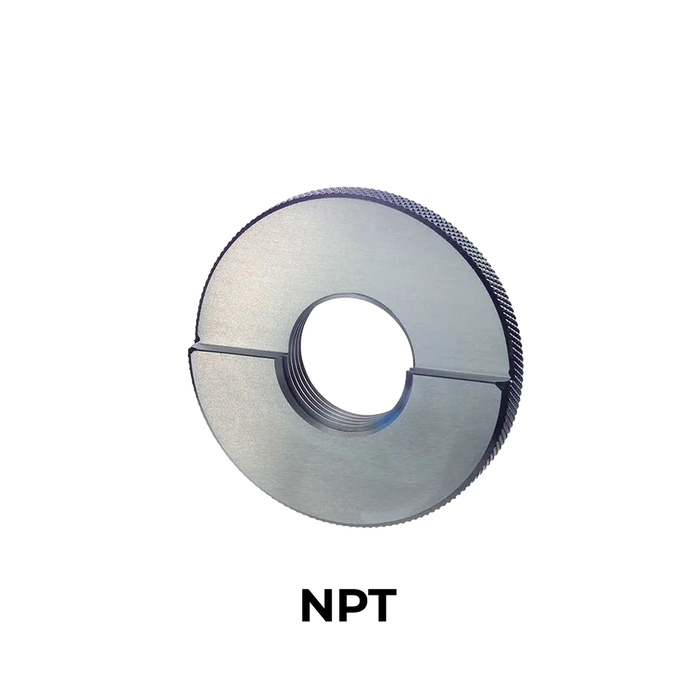 NPT Ring Thread Gauge  GO / NOGO  (1/8"-27 - 2"-11.5)