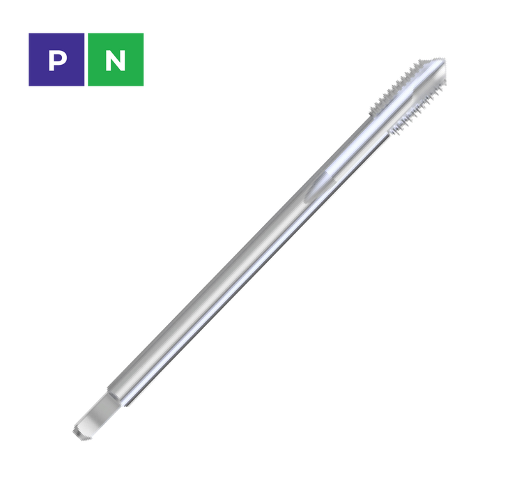 ( UNC 7/16-14 - UNC 1''1/4-7 ) HSSE Cobalt Threading Tap 2B, Thin shank DIN376B