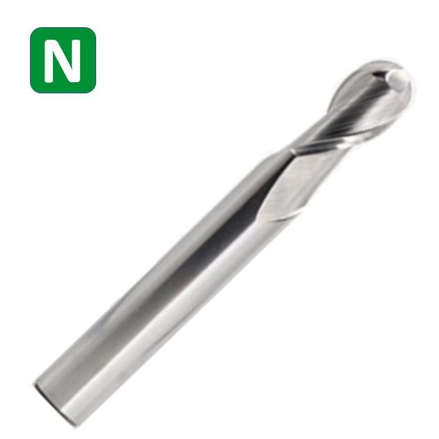 Solid Carbide 2 Flute Ball Nose Mill